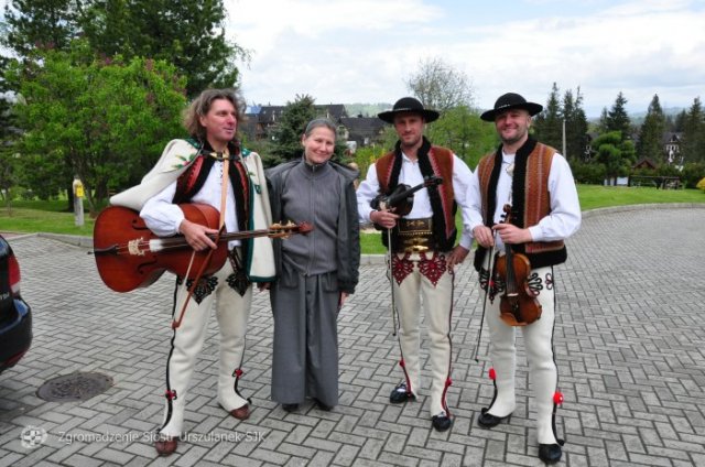 Zakopane - Poświęcenie figury św. Urszuli